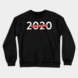 2020 year of pandemic (white) Crewneck Sweatshirt